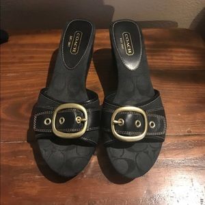 Size 10 Coach Wedges